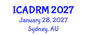 International Conference on Academic Disciplines and Research Methodology (ICADRM) January 28, 2027 - Sydney, Australia International Conference on Academic Disciplines and Research Methodology (ICADRM) January 28, 2027 - Sydney, Australia