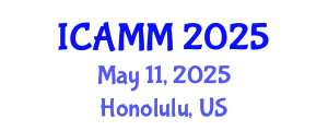 International Conference on Academic Mobility and Migration (ICAMM) May 11, 2025 - Honolulu, United States