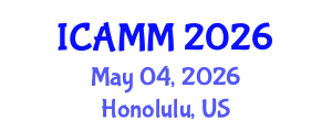 International Conference on Academic Mobility and Migration (ICAMM) May 04, 2026 - Honolulu, United States International Conference on Academic Mobility and Migration (ICAMM) May 04, 2026 - Honolulu, United States