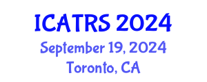 International Conference on Academic Theology and Religious Studies (ICATRS) September 19, 2024 - Toronto, Canada