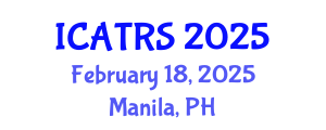 International Conference on Academic Theology and Religious Studies (ICATRS) February 18, 2025 - Manila, Philippines