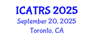 International Conference on Academic Theology and Religious Studies (ICATRS) September 20, 2025 - Toronto, Canada