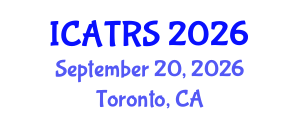 International Conference on Academic Theology and Religious Studies (ICATRS) September 20, 2026 - Toronto, Canada