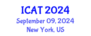 International Conference on Accessible Tourism (ICAT) September 09, 2024 - New York, United States