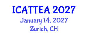 International Conference on Accessible Tourism, Transport, Events and Accommodation (ICATTEA) January 14, 2027 - Zurich, Switzerland International Conference on Accessible Tourism, Transport, Events and Accommodation (ICATTEA) January 14, 2027 - Zurich, Switzerland