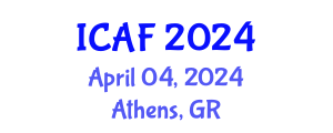 International Conference on Accounting and Finance (ICAF) April 04, 2024 - Athens, Greece