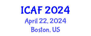 International Conference on Accounting and Finance (ICAF) April 22, 2024 - Boston, United States