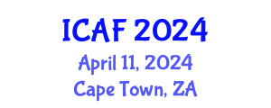 International Conference on Accounting and Finance (ICAF) April 11, 2024 - Cape Town, South Africa