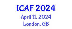 International Conference on Accounting and Finance (ICAF) April 11, 2024 - London, United Kingdom