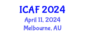 International Conference on Accounting and Finance (ICAF) April 11, 2024 - Melbourne, Australia