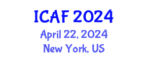 International Conference on Accounting and Finance (ICAF) April 22, 2024 - New York, United States