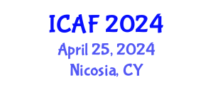 International Conference on Accounting and Finance (ICAF) April 25, 2024 - Nicosia, Cyprus