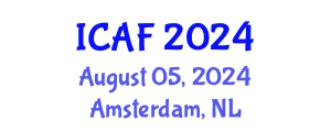 International Conference on Accounting and Finance (ICAF) August 05, 2024 - Amsterdam, Netherlands