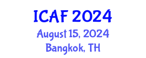International Conference on Accounting and Finance (ICAF) August 15, 2024 - Bangkok, Thailand
