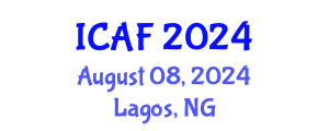 International Conference on Accounting and Finance (ICAF) August 08, 2024 - Lagos, Nigeria