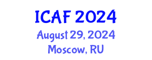 International Conference on Accounting and Finance (ICAF) August 29, 2024 - Moscow, Russia