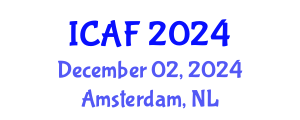International Conference on Accounting and Finance (ICAF) December 02, 2024 - Amsterdam, Netherlands