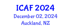 International Conference on Accounting and Finance (ICAF) December 02, 2024 - Auckland, New Zealand