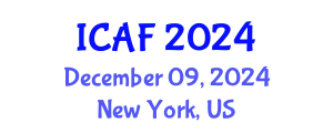 International Conference on Accounting and Finance (ICAF) December 09, 2024 - New York, United States