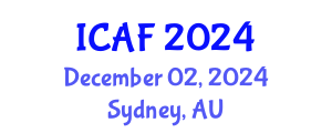 International Conference on Accounting and Finance (ICAF) December 02, 2024 - Sydney, Australia