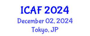 International Conference on Accounting and Finance (ICAF) December 02, 2024 - Tokyo, Japan