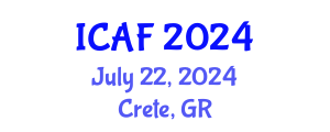 International Conference on Accounting and Finance (ICAF) July 22, 2024 - Crete, Greece