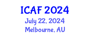 International Conference on Accounting and Finance (ICAF) July 22, 2024 - Melbourne, Australia
