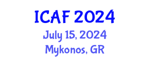 International Conference on Accounting and Finance (ICAF) July 15, 2024 - Mykonos, Greece