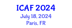 International Conference on Accounting and Finance (ICAF) July 18, 2024 - Paris, France