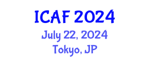 International Conference on Accounting and Finance (ICAF) July 22, 2024 - Tokyo, Japan