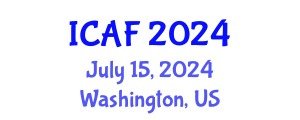 International Conference on Accounting and Finance (ICAF) July 15, 2024 - Washington, United States