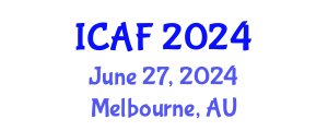 International Conference on Accounting and Finance (ICAF) June 27, 2024 - Melbourne, Australia