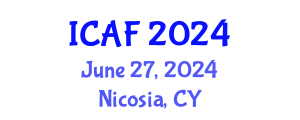 International Conference on Accounting and Finance (ICAF) June 27, 2024 - Nicosia, Cyprus