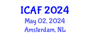 International Conference on Accounting and Finance (ICAF) May 02, 2024 - Amsterdam, Netherlands