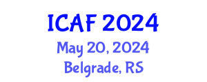 International Conference on Accounting and Finance (ICAF) May 20, 2024 - Belgrade, Serbia