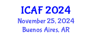 International Conference on Accounting and Finance (ICAF) November 25, 2024 - Buenos Aires, Argentina