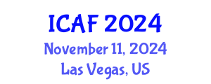 International Conference on Accounting and Finance (ICAF) November 11, 2024 - Las Vegas, United States