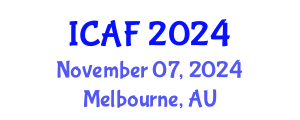 International Conference on Accounting and Finance (ICAF) November 07, 2024 - Melbourne, Australia
