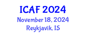 International Conference on Accounting and Finance (ICAF) November 18, 2024 - Reykjavik, Iceland