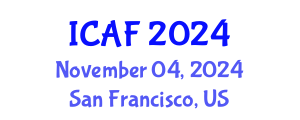 International Conference on Accounting and Finance (ICAF) November 04, 2024 - San Francisco, United States