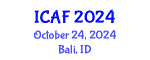 International Conference on Accounting and Finance (ICAF) October 24, 2024 - Bali, Indonesia