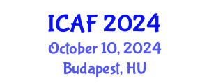 International Conference on Accounting and Finance (ICAF) October 10, 2024 - Budapest, Hungary