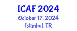 International Conference on Accounting and Finance (ICAF) October 17, 2024 - Istanbul, Turkey