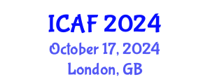 International Conference on Accounting and Finance (ICAF) October 17, 2024 - London, United Kingdom
