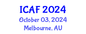 International Conference on Accounting and Finance (ICAF) October 03, 2024 - Melbourne, Australia