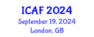 International Conference on Accounting and Finance (ICAF) September 19, 2024 - London, United Kingdom