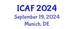 International Conference on Accounting and Finance (ICAF) September 19, 2024 - Munich, Germany