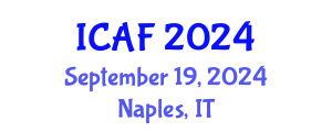 International Conference on Accounting and Finance (ICAF) September 19, 2024 - Naples, Italy