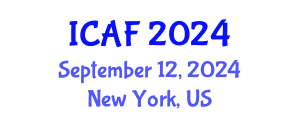International Conference on Accounting and Finance (ICAF) September 12, 2024 - New York, United States