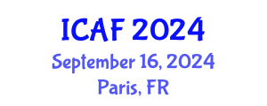 International Conference on Accounting and Finance (ICAF) September 16, 2024 - Paris, France